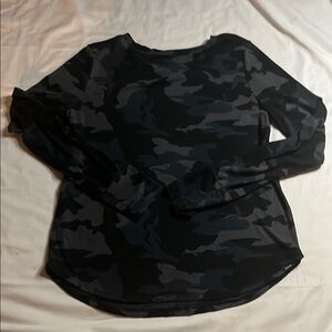 Prana Camo Long Sleeved Top